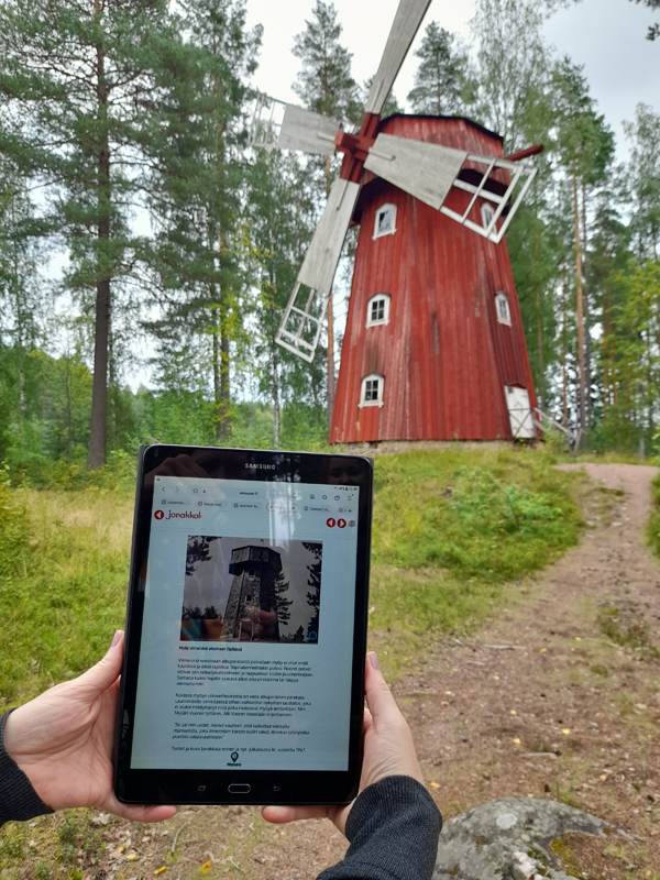 Janakkalan Laurinmäen eMuseo ja tuulimylly kuva Riina Koivisto