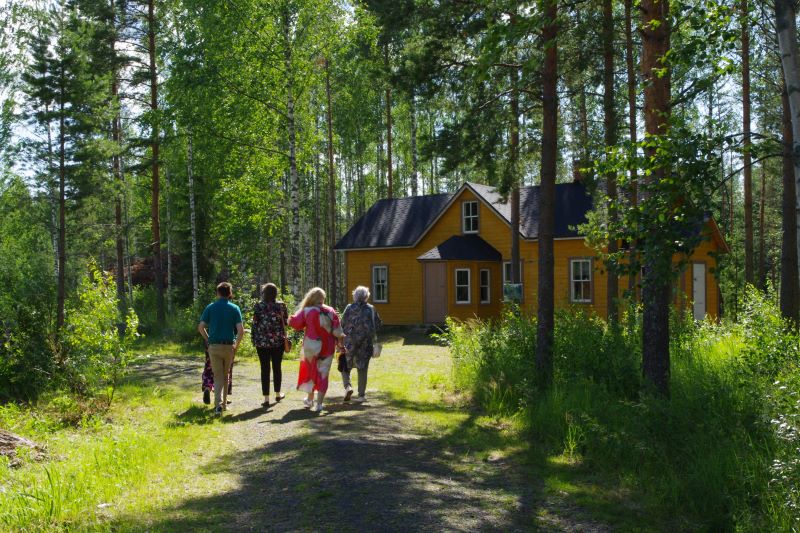 Knuuttilan talo Kanadasta. Kuva: Siirtolaismuseo, kuvaaja: Saimi Timonen