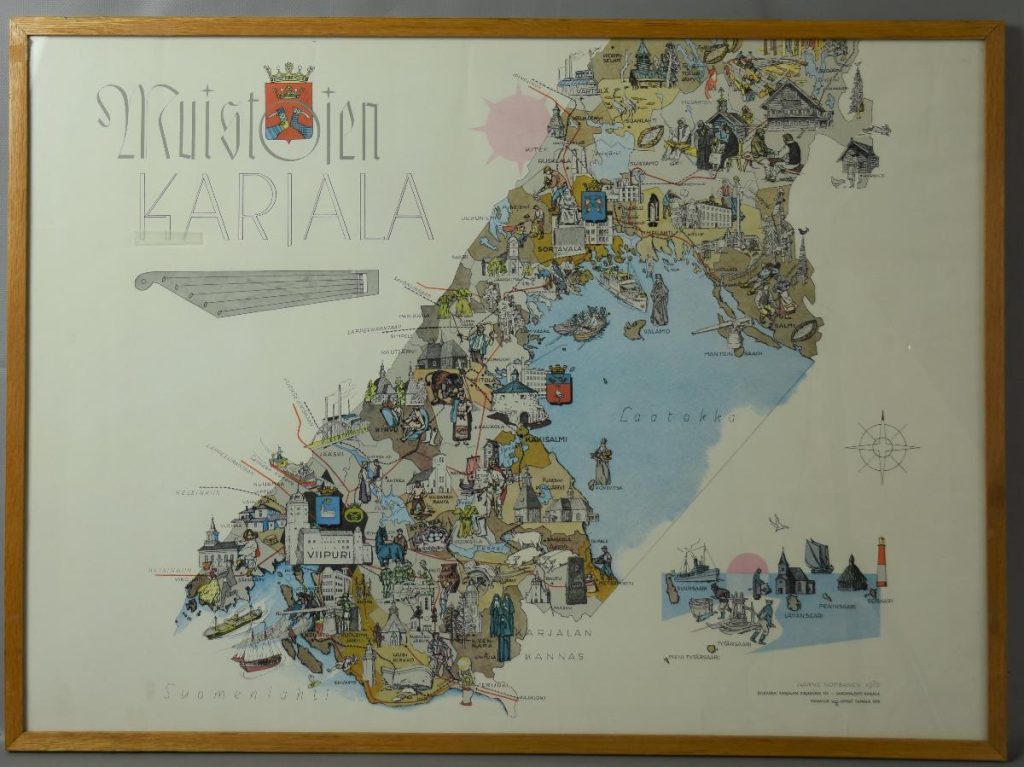 Muistojen Karjala -kartta, Aarne Nopsanen, Etelä-Karjalan museo