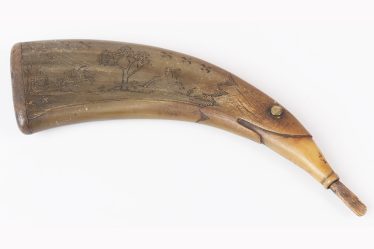 Lehmansarvesta tehty ruutisarvi. Kuva: Satakunnan museo